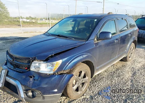 2018 Dodge Journey Crossroad из США, поврежденный, VIN 3C4PDCGG2JT513519